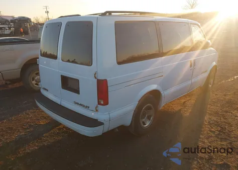 1999 Chevrolet Astro from USA, damaged, VIN 1GNEL19W3XB159014